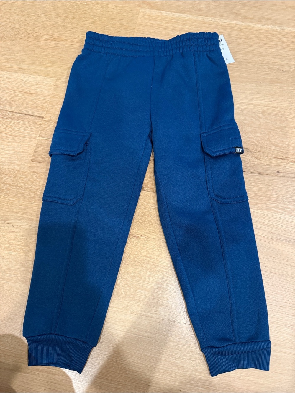 DKNY Boys Navy Cargo Jogger Pants